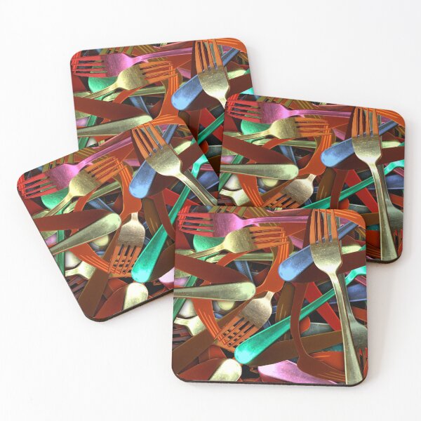 Item preview, Colourful Forks designed and sold by Dreamscape Eclectic .
