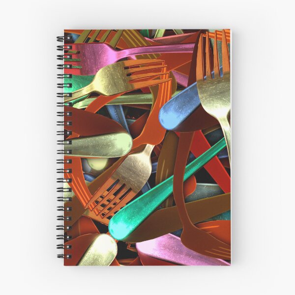 Item preview, Colourful Forks designed and sold by Dreamscape Eclectic .