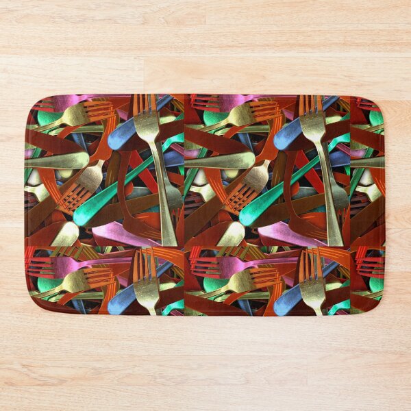 Item preview, Colourful Forks designed and sold by Dreamscape Eclectic .