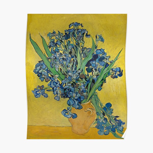 Irises Vincent Van Gogh Poster