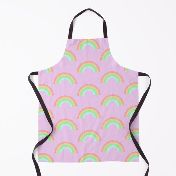Item preview, Pastel Rainbow Pattern (Pink background) designed and sold by TheCalmFarm.