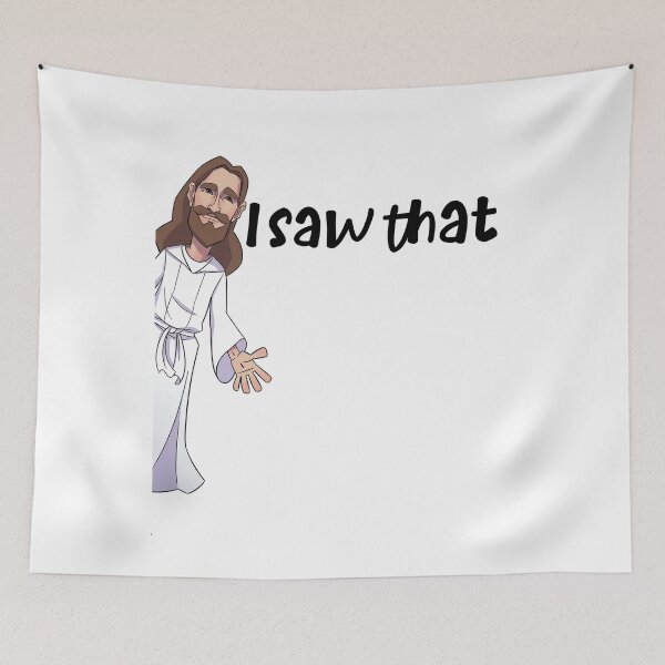 Item preview, jesus i saw that designed and sold by happy gift art.
