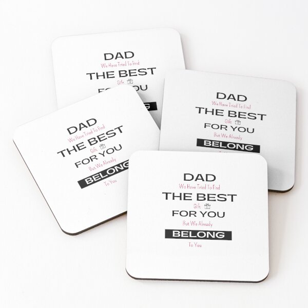 Item preview, Funny Dad We Have Tried To Find The Best Gift For You But We Already Belong To You Vintage designed and sold by sichaz.