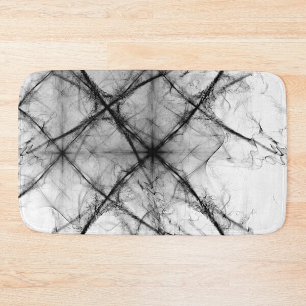 Item preview, Black on White X Fractal designed and sold by HauntedMammoth.