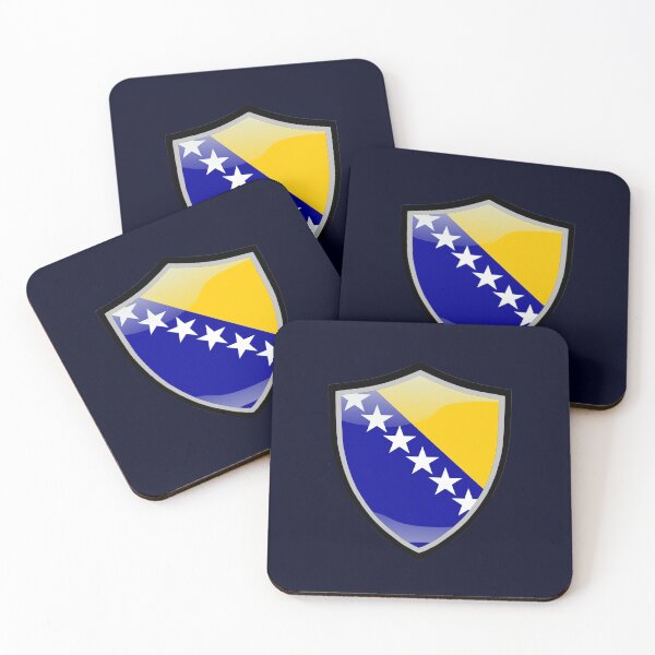 Item preview, Bosnian shield-flag designed and sold by P-I-R.