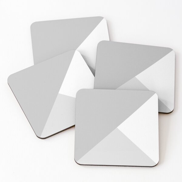 Item preview, Tricolor Shades Of Gray And White designed and sold by rewstudio.