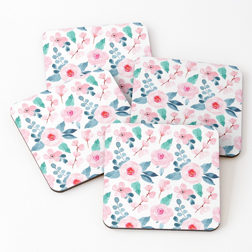 Aperçu de l'œuvre Dessous de verre (lot de 4) créée et vendue par Patternsonly.