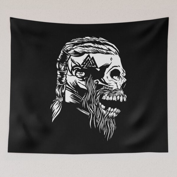 Item preview, Viking Skull, Norway Viking Tradition designed and sold by Singhe Design.