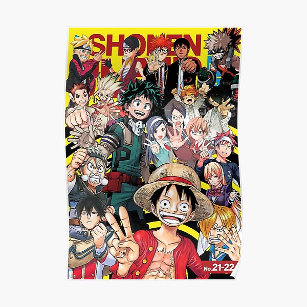 One Piece Magazine Posters Redbubble