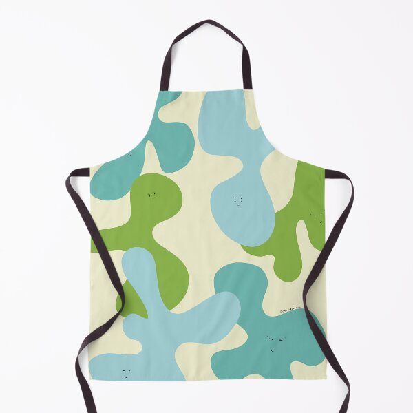 Item preview, Blue Happy Camo Print designed and sold by NaomiJTextiles.