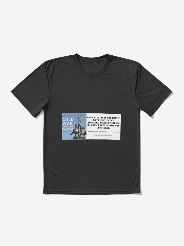 ""From Stettin in the Baltic to Trieste in the Adriatic, an iron