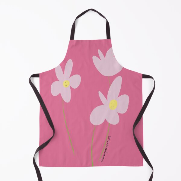 Item preview, Pink Happy Daisy Print designed and sold by NaomiJTextiles.