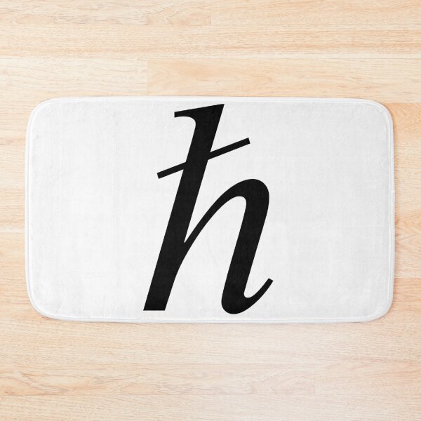Item preview, reduced planck's constant, quantum mechanics and science designed and sold by NoetherSym.
