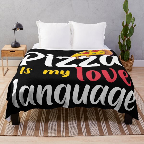 Item preview, pizza is my love language cute food pizza lover addicts designed and sold by joy4shirt.
