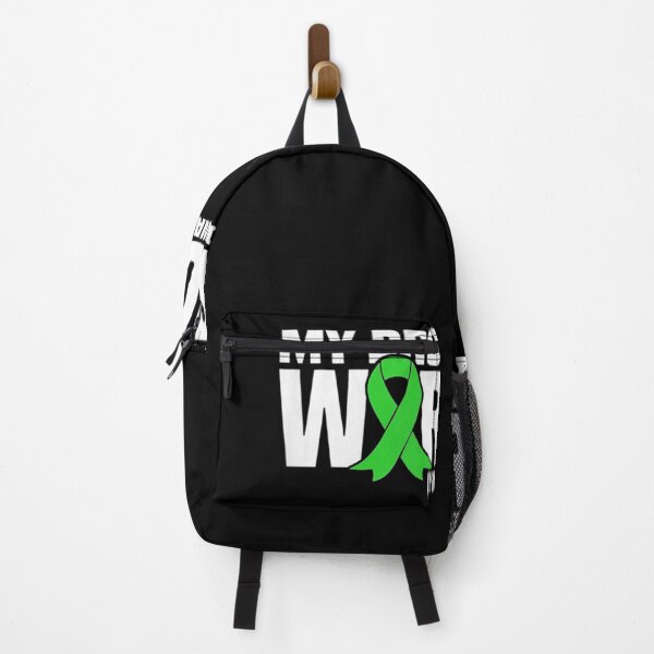 Item preview, My Brother Is A Warrior Green Ribbon Lyme Disease Awareness Gift designed and sold by caral8.