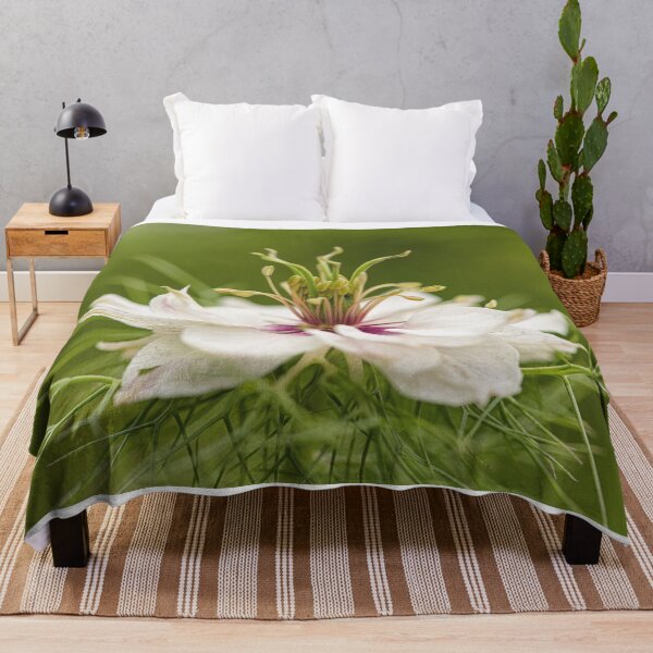 Item preview, White flower ,dancing in the grass designed and sold by kathleenjean.