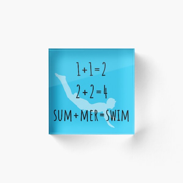 Item preview, SUM+MER=SWIM designed and sold by Young-B.