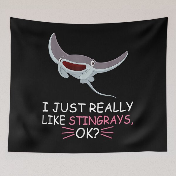Item preview, Cute Stingray Fish Lover I Just Really Like Stingrays Ok Gift  designed and sold by caral8.