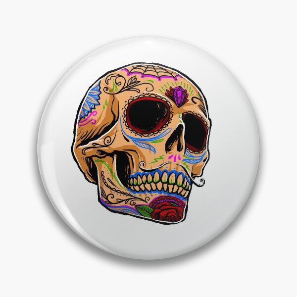 Item preview,  Dia De Los Muertos sugar skull designed and sold by Emil1993.