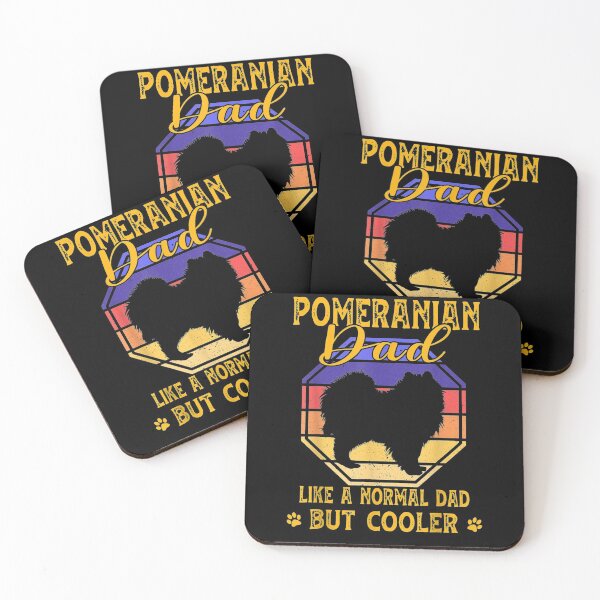 Item preview, Pomeranian Dad Like A Normal Dad But Cooler Funny Father Day Gift  designed and sold by caral8.