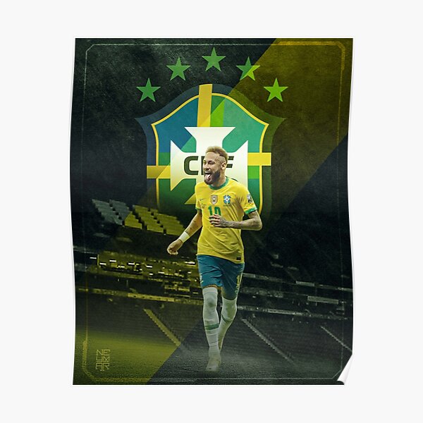 Neymar Poster Brasilien Poster