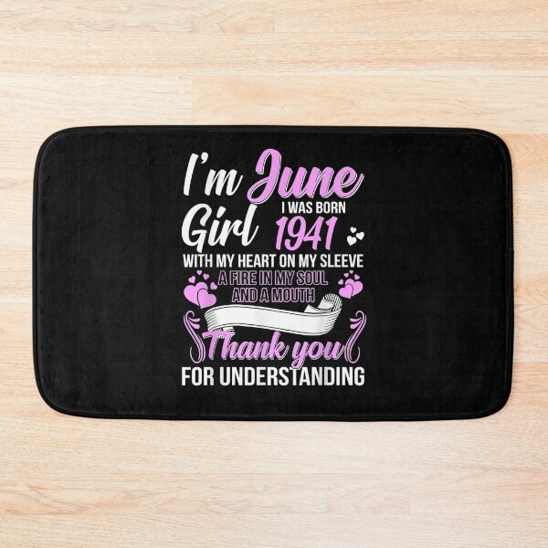 Item preview, Awesome Since 1941 80th Birthday I'm A June Girl 1941 Gift  designed and sold by caral8.