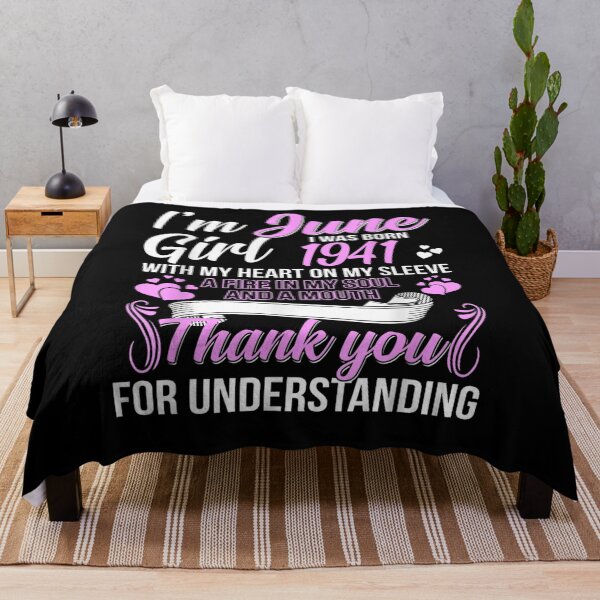Item preview, Awesome Since 1941 80th Birthday I'm A June Girl 1941 Gift  designed and sold by caral8.