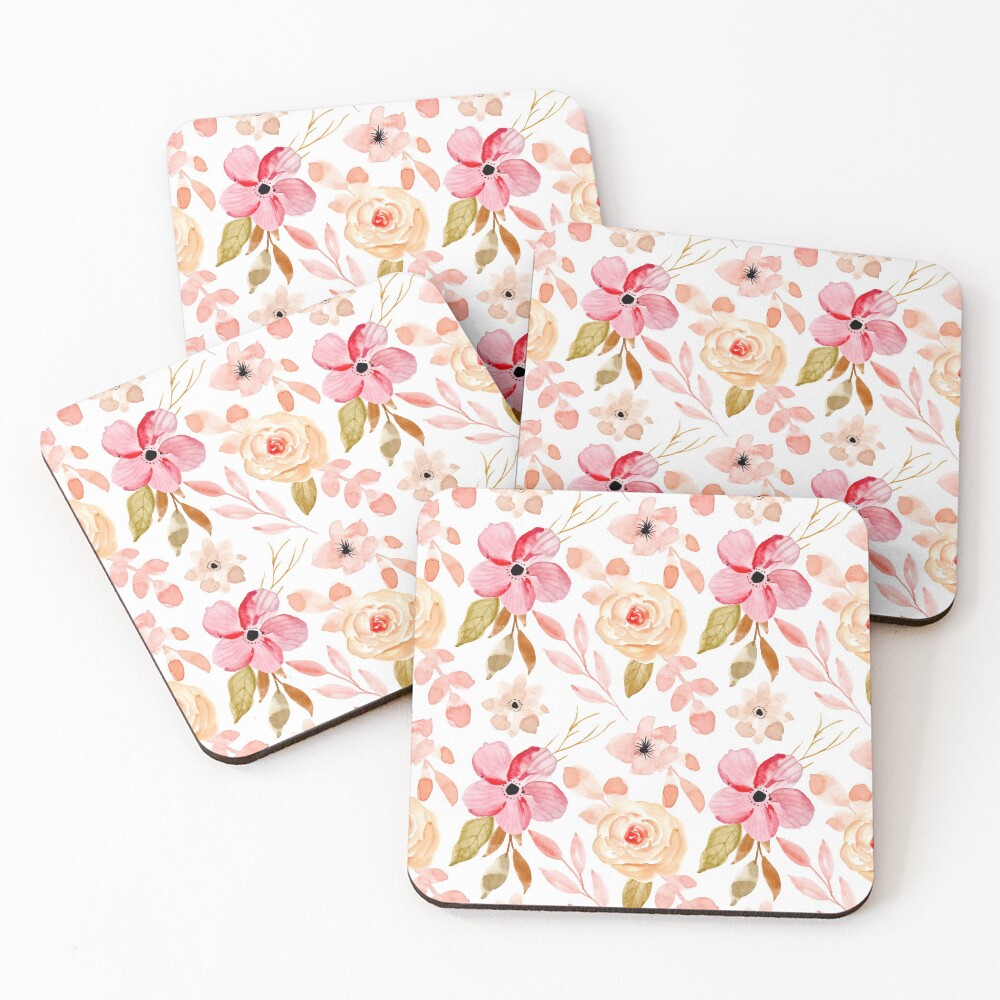Aperçu de l'œuvre Dessous de verre (lot de 4) créée et vendue par Patternsonly.