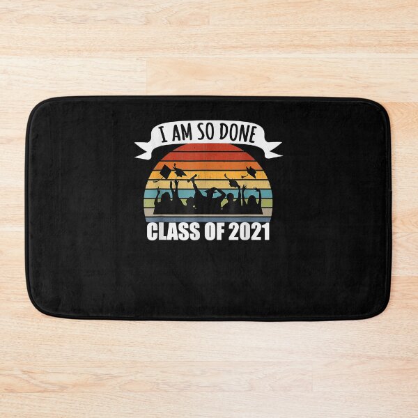Item preview, Retro I Am So Done Class Of 2021 Gift  designed and sold by caral8.
