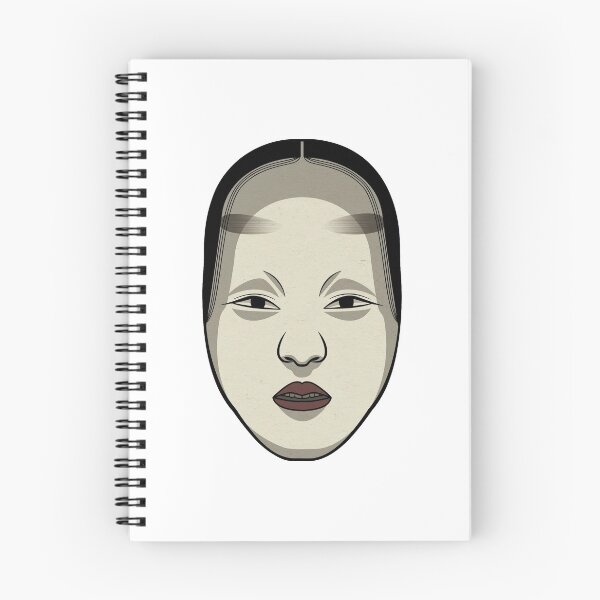 Item preview, Japanese Noh Woman Mask designed and sold by CapybaraCouple.