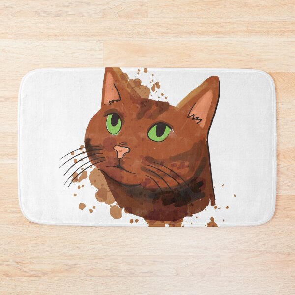 Item preview,  cat made in watercolor style designed and sold by Hasan Kamal.