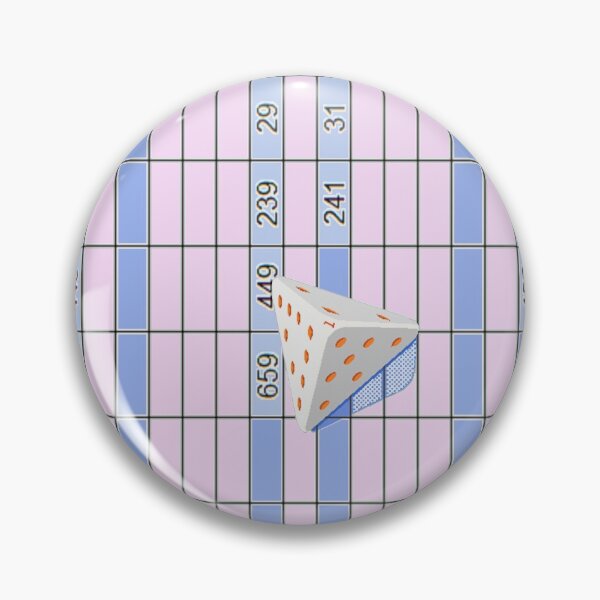 Item preview, Primorial Dice (also available as horizonal stripes) designed and sold by MarkArtDesignUK.