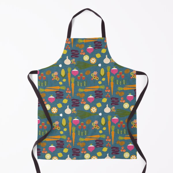 Item preview, Vegetable _ Herb Gardens Dark Slate Blue designed and sold by susycosta.