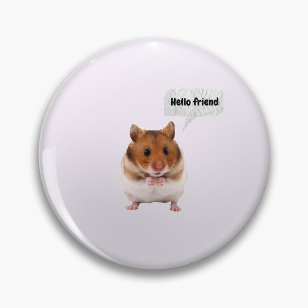 Item preview, Hamster Hello  designed and sold by MemePie.
