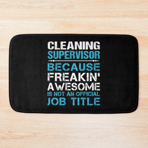 Item preview, Cleaning Supervisor T Shirt - Freaking Awesome Gift Item Tee designed and sold by oltonomer8.