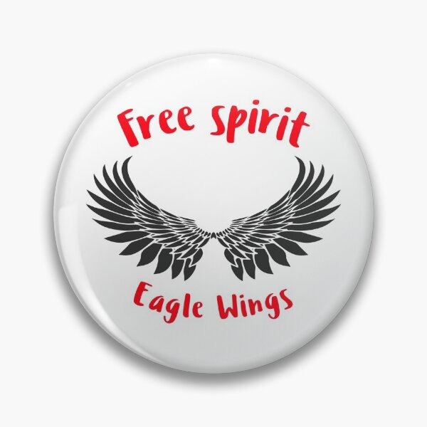 Item preview, Free spirit - Eagle wings T-Shirt designed and sold by The best online style shop.