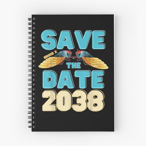 Item preview, Cicada Save The Date 2038 Return Of Brood X 17 Year Cicadas  designed and sold by sheilase.
