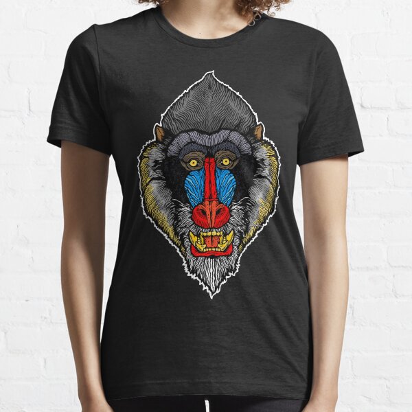 Mandrill Face Essential T-Shirt