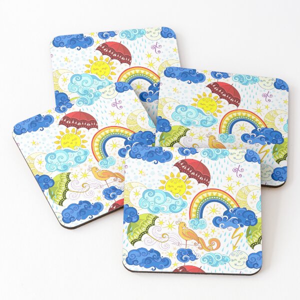 Item preview, Fairytale Weather Forecast Print designed and sold by lissantee.