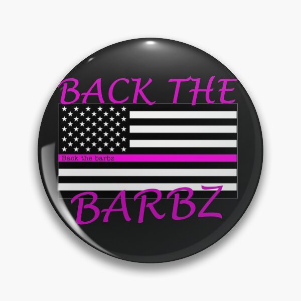 Item preview, Back the barbz designed and sold by RnCLand.