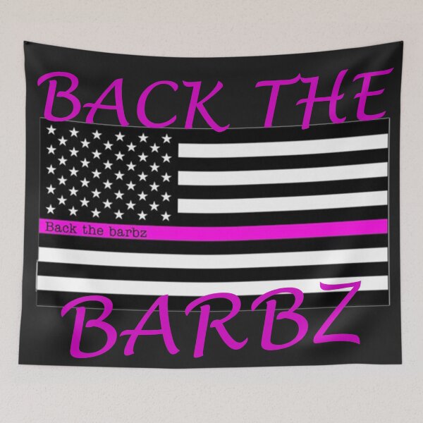 Item preview, Back the barbz designed and sold by RnCLand.
