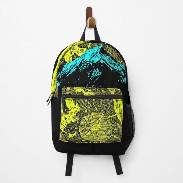 Item preview, Aesthetic Moon Mountain - Neon Colors designed and sold by cannevas.