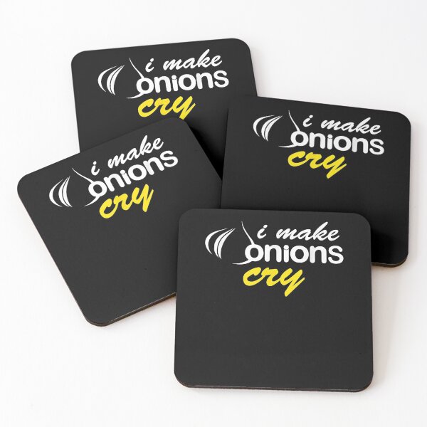 Item preview, I Make Onions Cry Funny Kitchen Chef Housewife Cooking Bbq  designed and sold by sheilase.