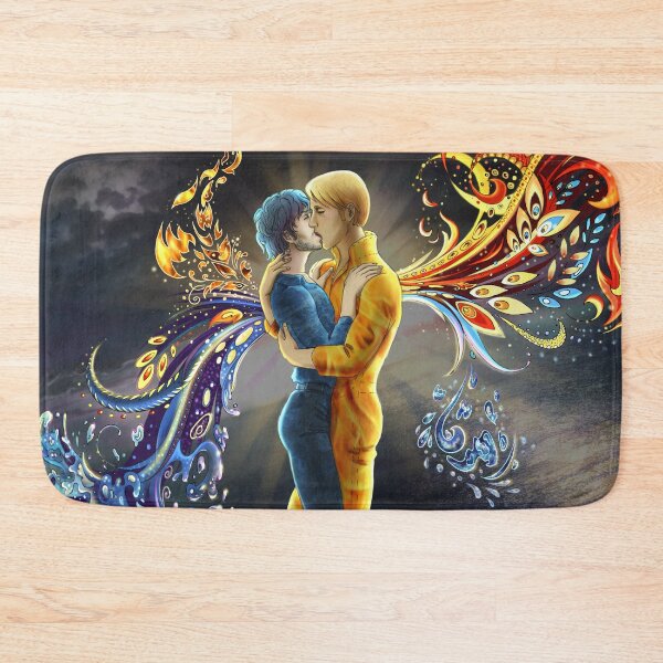 Item preview, Hannigram Fire and Water Hannibal Lecter Will Graham Kiss designed and sold by Ashdei.