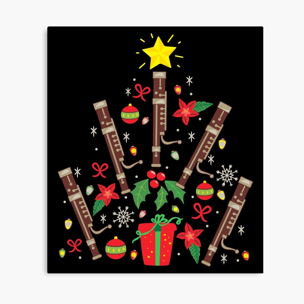Bassoon Christmas Ornament Tree Funny Gift Ugly Xmas Sweater Sweatshirt