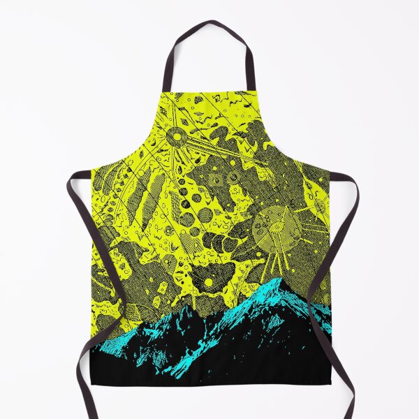 Item preview, Aesthetic Moon Mountain - Neon Colors designed and sold by cannevas.