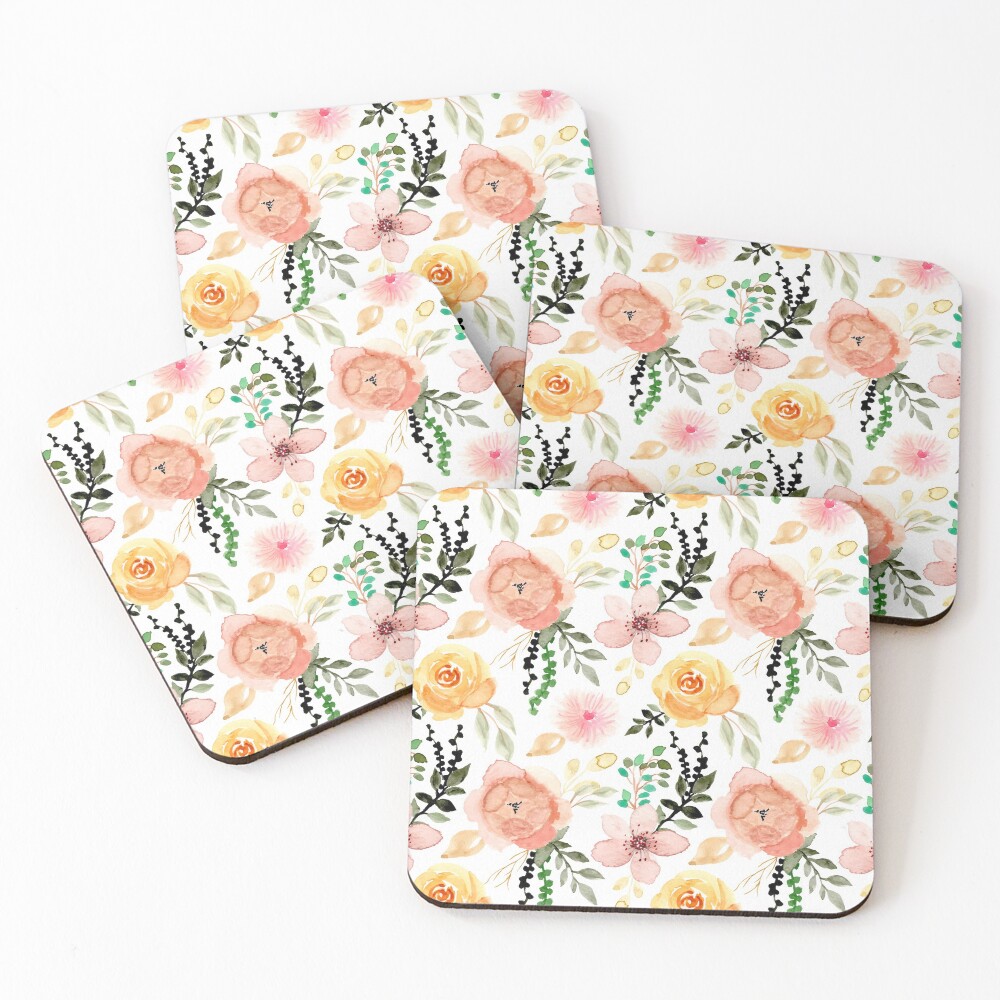 Aperçu de l'œuvre Dessous de verre (lot de 4) créée et vendue par Patternsonly.