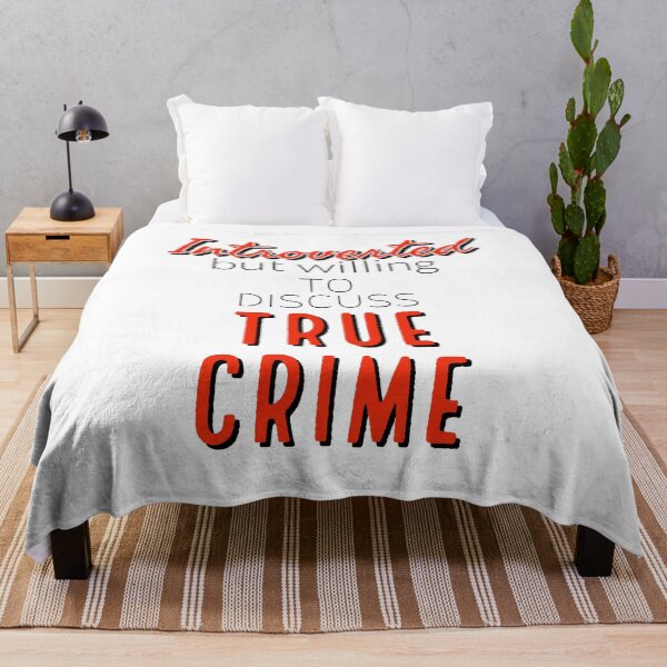 Item preview, Introverted But Willing To Discuss True Crime designed and sold by araeesha0315.