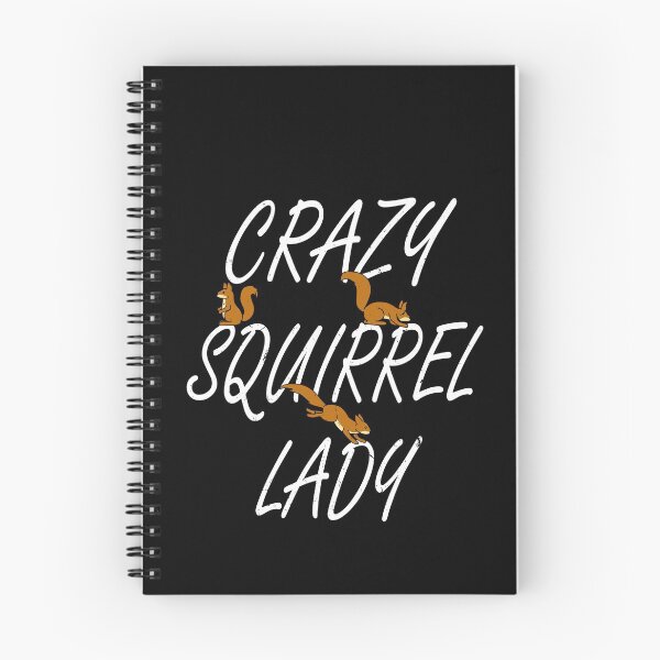 Item preview, Crazy Squirrel Lady Funny Design designed and sold by Tom2468.