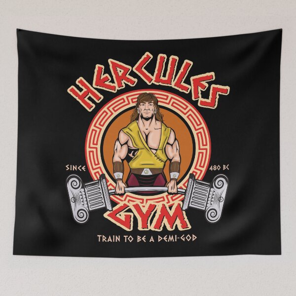 Item preview, Hercules Gym Train To Be A Demi God designed and sold by Alema Art.
